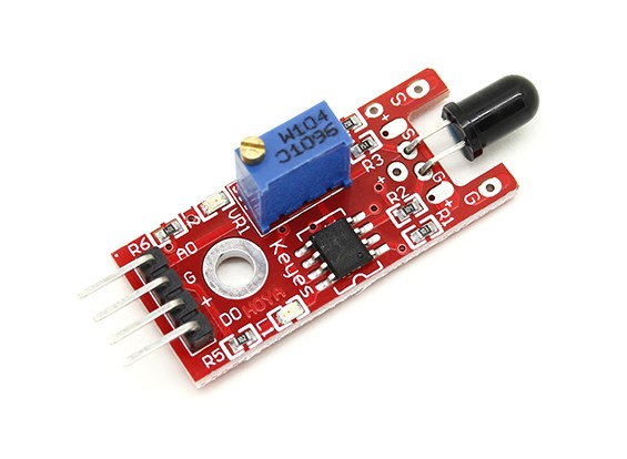 2PCS Flame detection Sensor Infrared receiver control module 760nm-1100nm new 