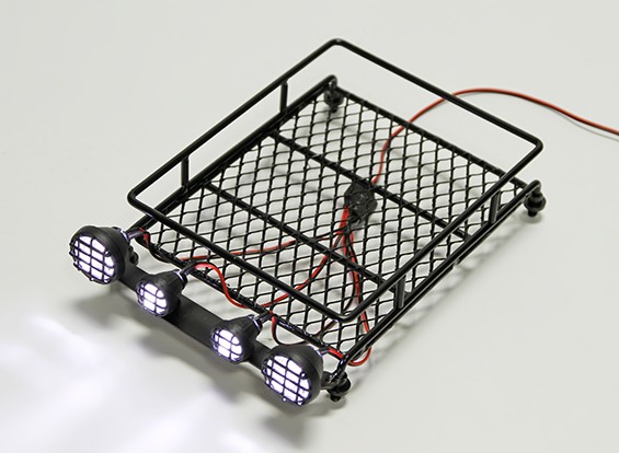 Roof rack on sale spotlights