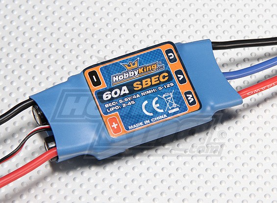 Hobbyking 60a Esc 4a Sbec