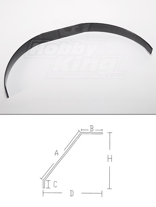 Carbon fiber landing gear 50cc cheap