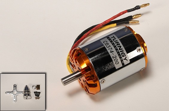 HXT 63-74 200kv Brushless Outrunner (Eq:5240)
