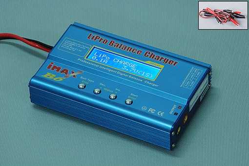 Details about   IMAX B6 Lipo Balance Charger 50W DC11-18V For RC Aircraft Battery Parts Blue