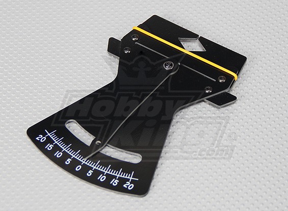 rc helicopter pitch gauge