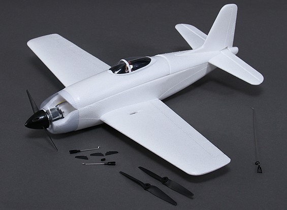 Rarebear Funfighter Epo 620mm Un Painted Kit Version With Motor