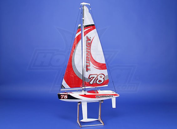 Turnigy 610mm Fiberglass Racing Yacht Sailboat ARTR