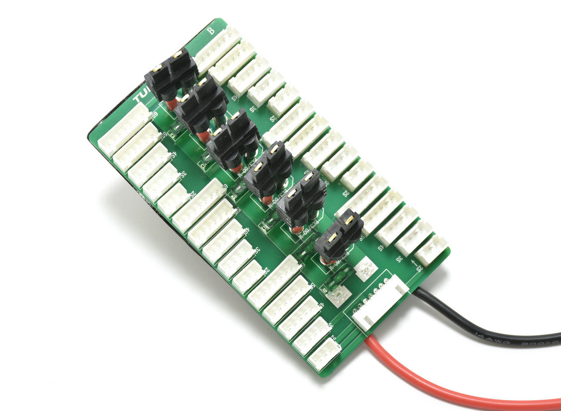SeniorMar XT30 V2 2S6S 40A Lipo Battery Parallel Charging Board avec connecteur XT60 pour RC