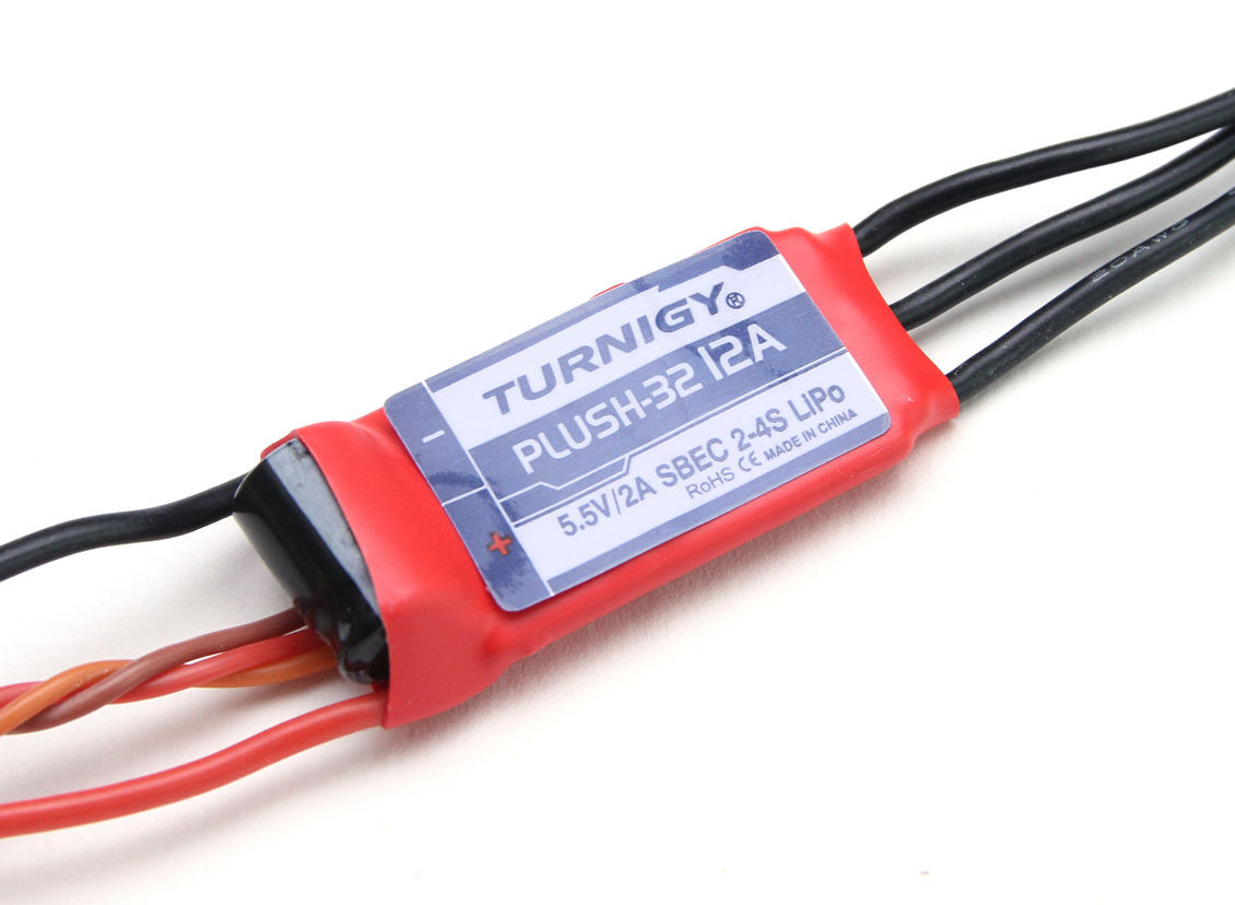 Turnigy Plush-32 6A 12A 30A 60A Brushless ESC with uBEC and Rev1.1.0 Firmware