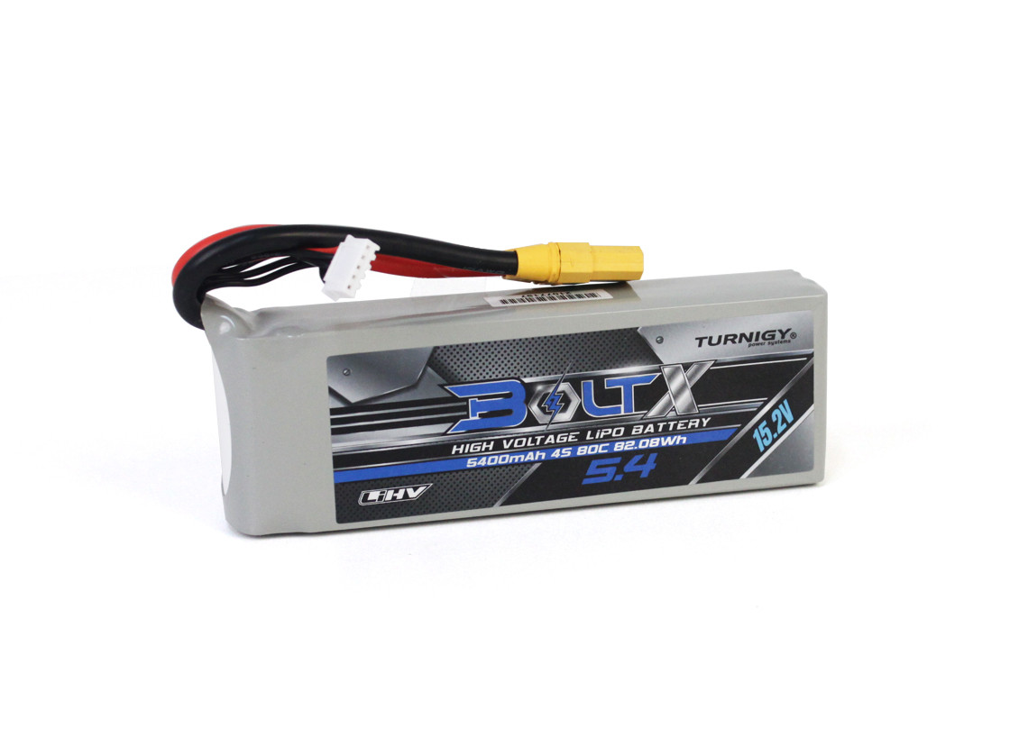 Turnigy BoltX LiHV 4S 5400mAh 80C LiPo Battery Pack w/XT90