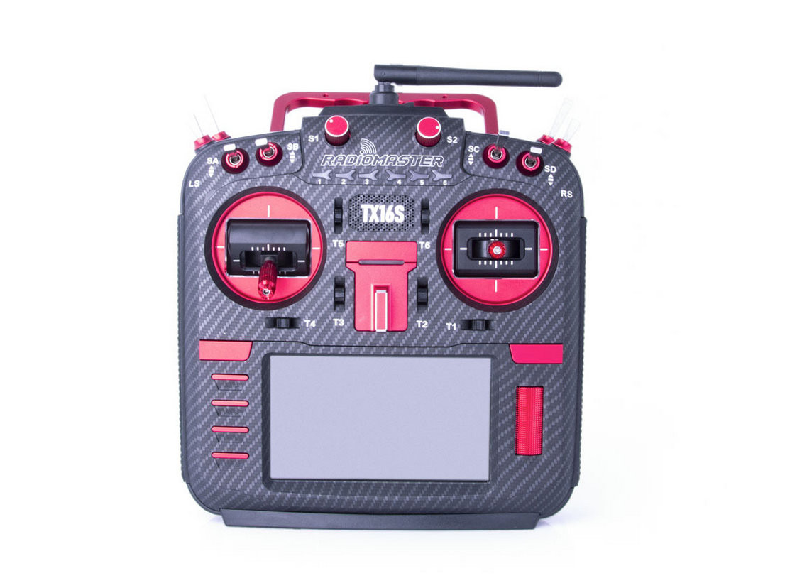 RADIOMASTER TX16S Max (Carbon Fiber CNC/Leather Luxury Edition