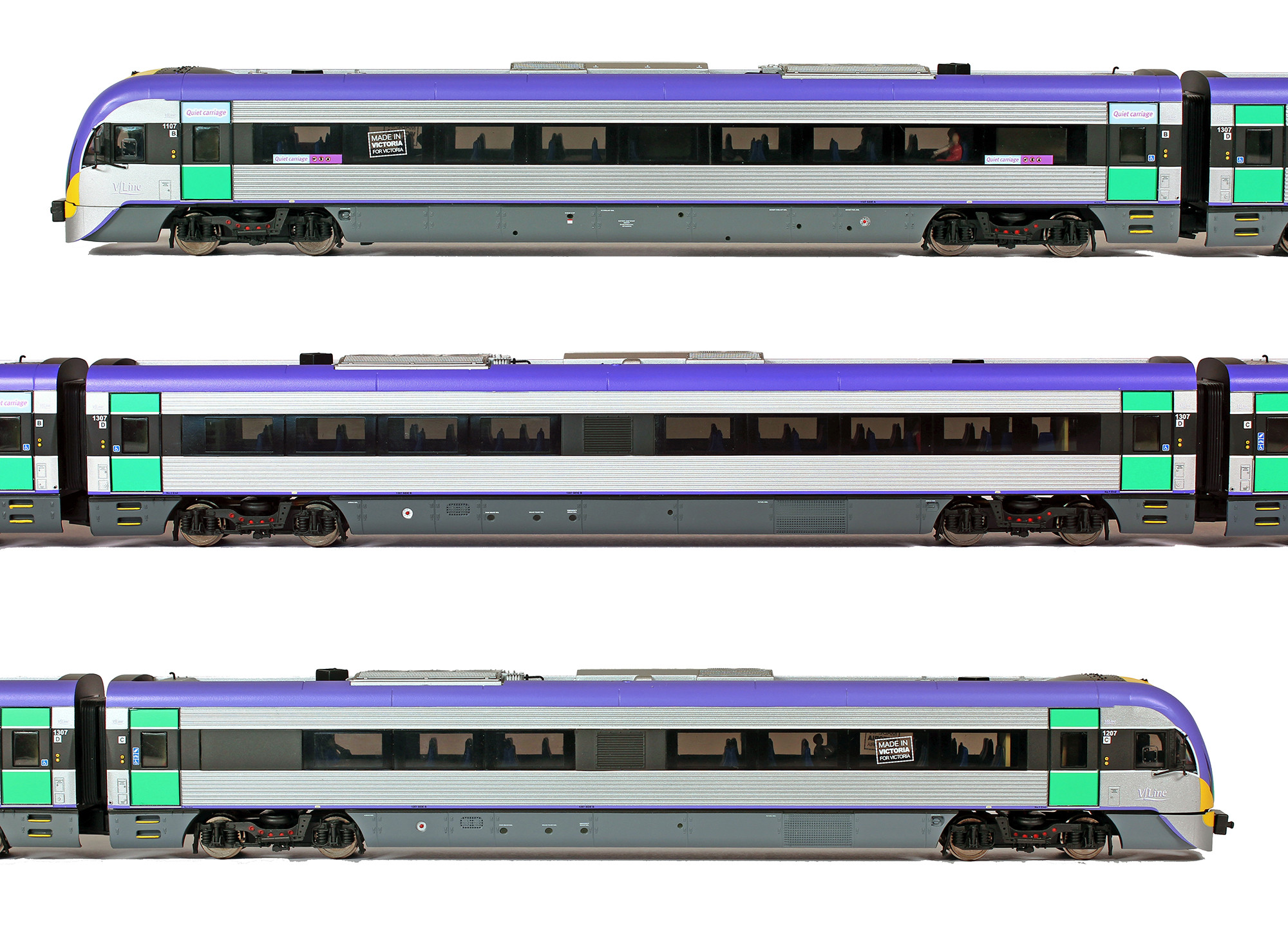 v line model trains