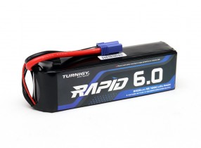 Turnigy Rapid 6000mAh 4S (14.8V) 100C LiPo Battery Pack wEC5 Connector For RC Cars