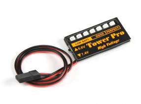 LED Rx Voltage Battery Checker 6.6~7.4V LiPoly/LiFe