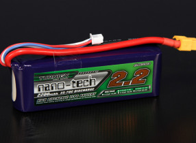 Turnigy nano-tech 2200mah 3S 35~70C Lipo Pack