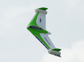 XFLY (PNF) Eagle Twin 40mm EDF Flying Wing Racing Jet w/Gyro EPO 1019mm (Green/White)
