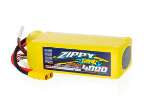 ZIPPY Compact 4000mAh 10S 25C Lipo Pack With XT90