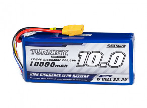 Turnigy High Capacity 10000mAh 6S 12C Multi-Rotor Lipo Pack w/XT90