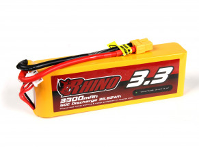 Rhino 3300mAh 3S 50C Lipo Pack w/XT60