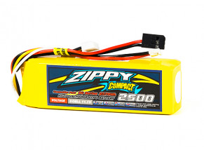 ZIPPY Compact 2500mAh Transmitter Pack (Futaba/JR)