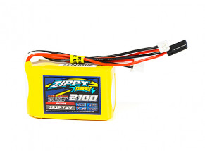 ZIPPY Compact 2100mAh 2S3P 7.4V Receiver Pack