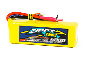 ZIPPY Compact 4200mAh 4S2P 30C LiFePo4 Pack