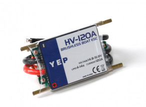 YEP 120A HV (4~14S) Marine Brushless Speed Controller (Opto)