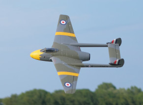 Durafly D.H.100 Vampire V3 PNF "RAF Camo Edition" 70mm EDF Jet EPO 1100mm