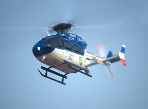 XK (RTF) K124 Mini EC145 Scale 6ch Helicopter w/Brushless Motor & 3/6-Axis Gyro System