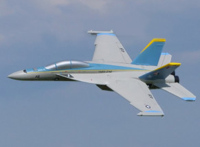 H-King (PNF) F-18 Super Hornet 50mm 12 Blade EDF (4S) 588mm EPO w/6 Axis ORX Flight Stabilizer