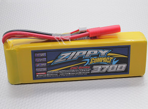 ZIPPY Compact 3700mAh 4S 25C Lipo Pack