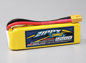 ZIPPY Compact 2200mAh 3S 35C Lipo Pack