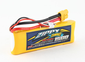 ZIPPY Compact 1500mAh 2s 40c Lipo Pack