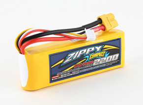 ZIPPY Compact 2200mAh 3s 60c Lipo Pack