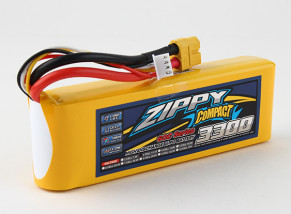 ZIPPY Compact 3300mAh 3s 60c Lipo Pack