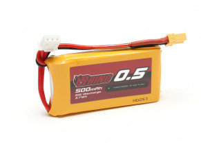 Rhino-500mAh 2S-20C-Lipo-Pack-wXT30-9952000038-0
