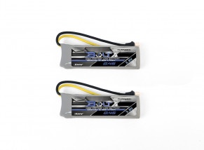 Turnigy BoltX LiHV 1S 450mah 3.8V 80C LiPo Battery Pack w/BT2.0 for Whoop & Micro drone(2 Pack)