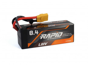 Turnigy Rapid LiHV 8400mAh 4S 15.2V 100C Hardcase LiPo Battery w/XT90 Connector for RC Cars