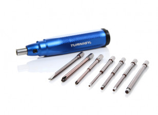 Turnigy V2 Combo 7-in-1 Tool – Metric Hex / Flat Head / Phillips Head (7 Pcs)