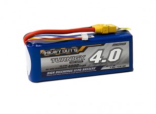 Turnigy Heavy Duty 4000mAh 4S 60C Lipo Pack w/XT-90