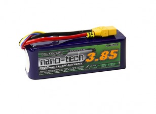 Turnigy nano-tech 3850mah 4S 65~130C Lipo Pack w/XT-90