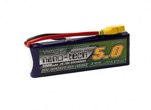 New Turnigy nano-tech 6000mAh 2S 7.4v 65C 130C Battery Lipo Pack Hardcase USA
