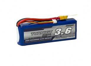 Turnigy 3600mAh 3S 30C Lipo Pack w/XT-60