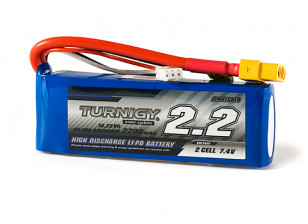 Turnigy 2200mAh 2S 25C Lipo Pack w/XT60