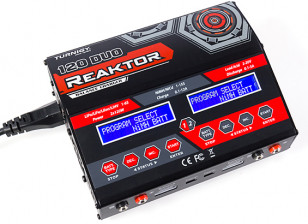 Turnigy Reaktor (US Plug) 120 DUO 2x120W (240W) Balance Charger AC/DC