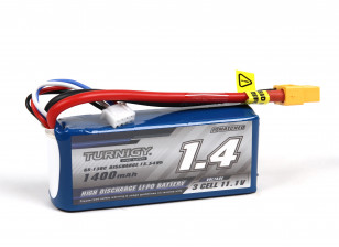 Turnigy 1400mAh 3S 65C Lipo Pack w/XT60