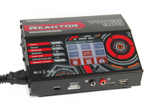 Turnigy Reaktor Touch 300 AC/DC 20A 1~6S 300W Touch Screen Balance Charger (US Plug)
