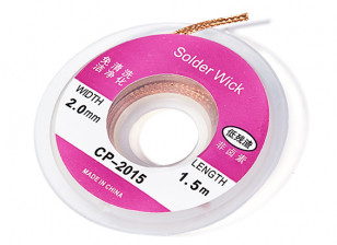 Yihua 2mm Advanced Desoldering Braid Solder Remoer Wick Wire  (1.5 metres)