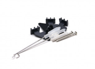 H-King Avro Lancaster Replacement Screw, Pushrod and Control Horn Set