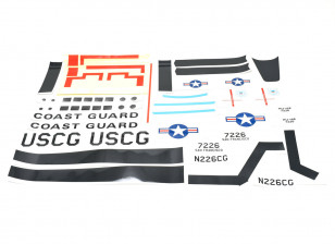 AVIOS Albatross HU-16 V2 US Coast Guard Flying Boat Replacement Decal Set