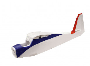 Durafly Tundra V2 Sports Model Replacement Blue/Red Fuselage w/Vertical Stabilizer