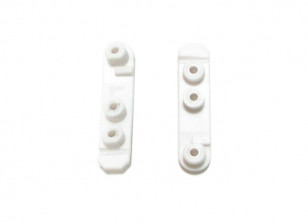 Durafly Tundra V2 & Night Sports Model Replacement Main Landing Gear Retaining Plates (1pr)